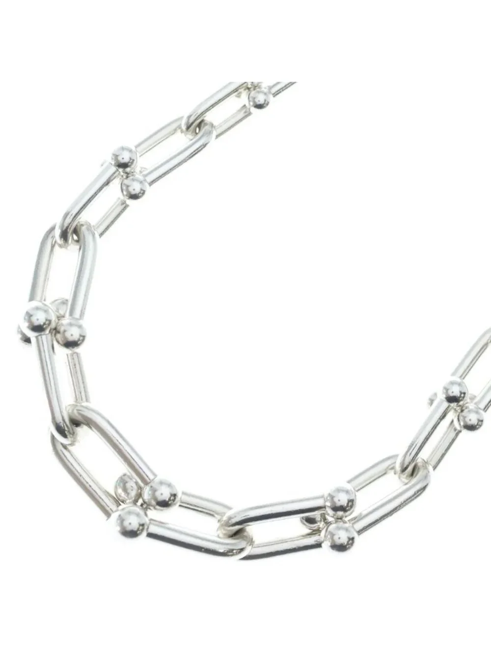 Tiffany & Co Graduated Necklace Chain Silver